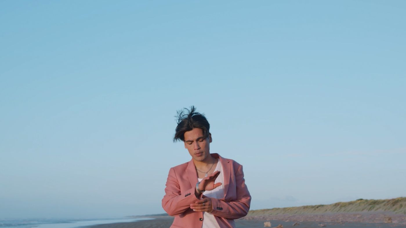 Still from Rain (music video, 2021)