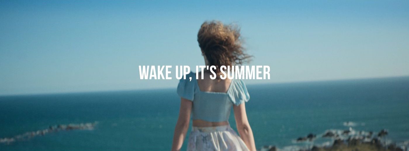 Behind the frame — Wake Up It's Summer for Videoshop / Mojo Coffee